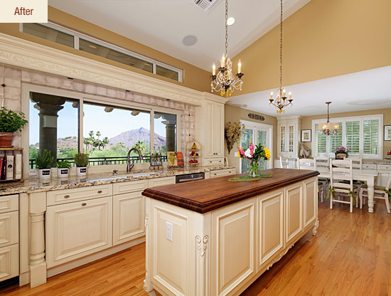 Traditional kitchen design