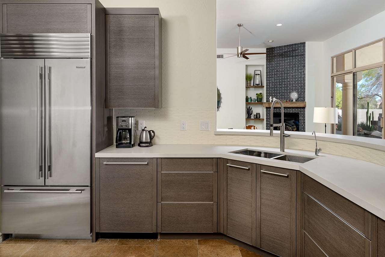 Mid Century Rustic Contemporary Kitchen Design