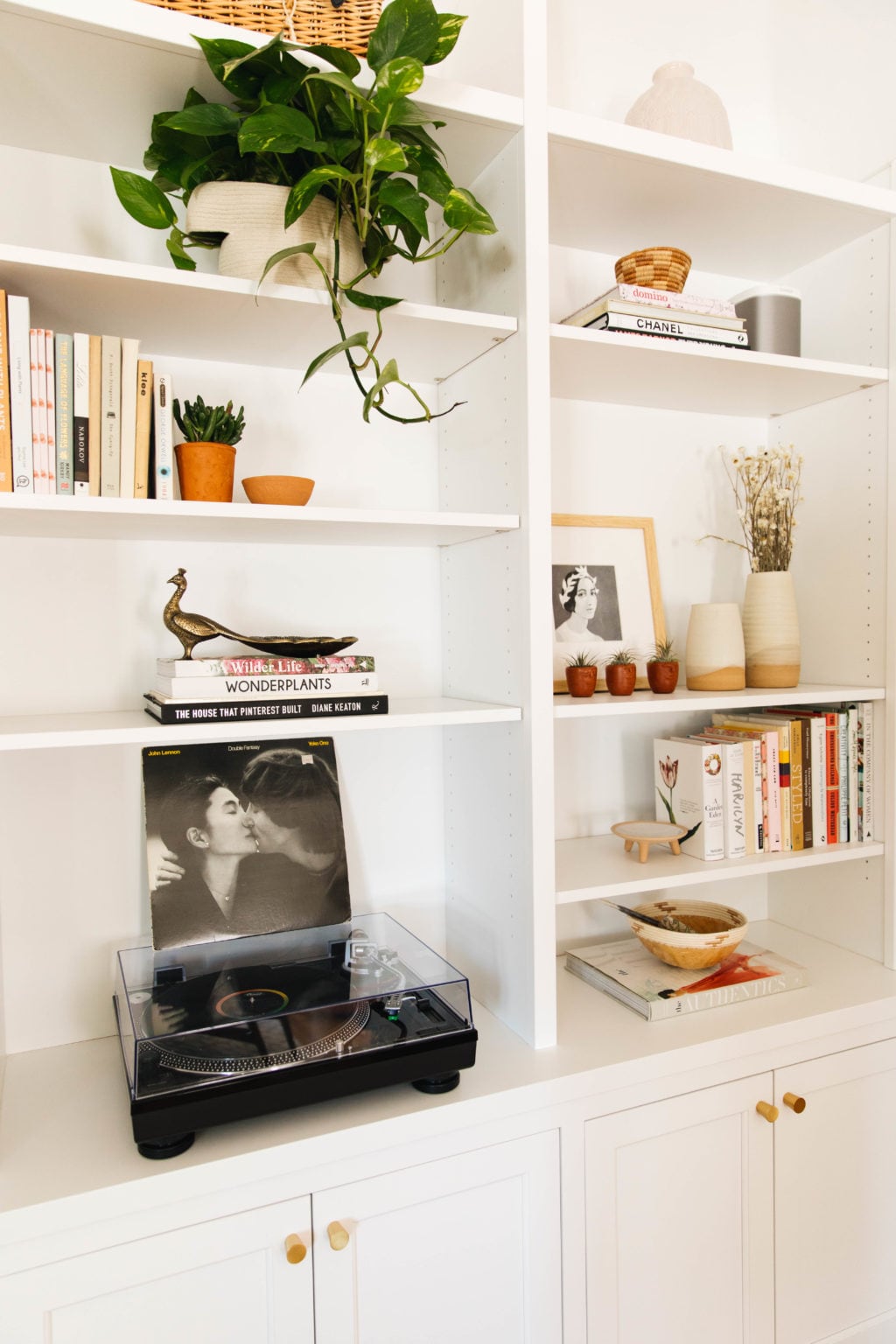 Bookcase with Record Player